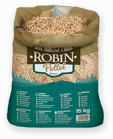 worek pelletu opałowego Robin do kupienia w Opolu lub sklepie internetowym